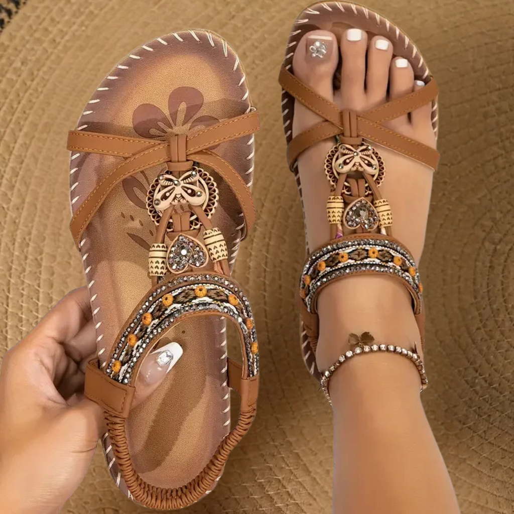Alvea™ Sandalias Estilo Ibiza que Combinan Confort y Elegancia