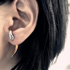 PENDIENTES DE CUERNO (PAR) 