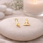 PENDIENTES DE YOGA DESCOMBINADOS (PAR) 