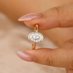 ANILLO DE ÓPALO DE ORO 