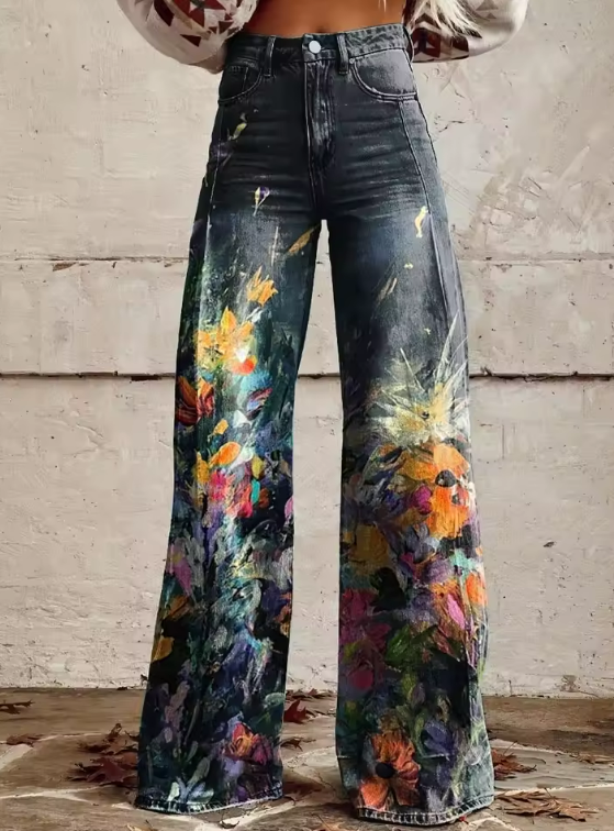 Alvea™ Pantalón boho vintage
