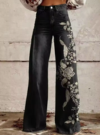 Alvea™ Pantalón boho vintage