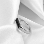 ANILLO DE BARRA DE ÓNIX 