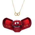 Alvea™ Cofre Armonía Rosa Eterna con Collar Grabado
