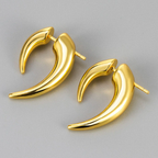 PENDIENTES DE CUERNO (PAR) 