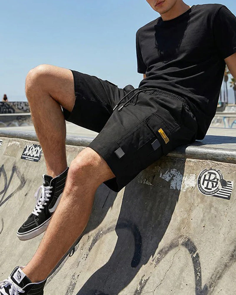 Shorts cargo casual para hombre