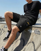 Shorts cargo casual para hombre