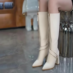 Alvea™ Botas Ortopédicas Altas de Piel