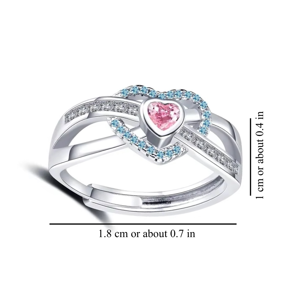 Alvea™ Anillo Infinity Love (ajustable)