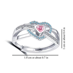 ANILLO DE AMOR INFINITO (AJUSTABLE) 