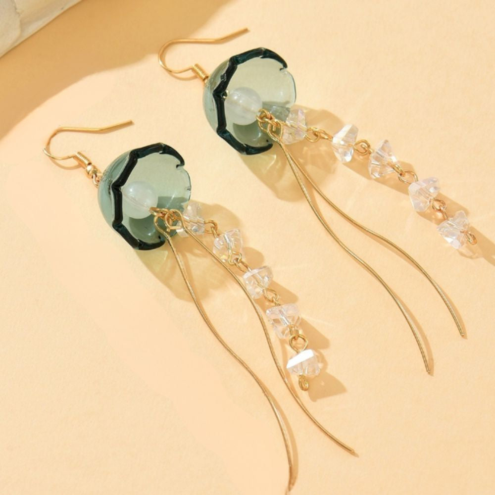 PENDIENTES COLGANTES DE MEDUSA (PAR) 