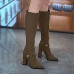 Alvea™ Botas Ortopédicas Altas de Piel
