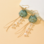 PENDIENTES COLGANTES DE MEDUSA (PAR) 