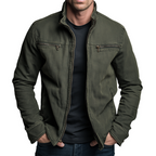 FÉLIX | CHAQUETA VINTAGE DE ALGODÓN CON CREMALLERA