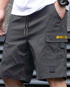 Shorts cargo casual para hombre
