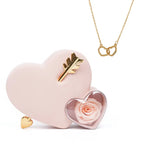 Alvea™ Coffret Amour Rose Éternelle avec Collier Gravé