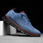Zapatos Transpirables Ultracomfort: Azul-Negro