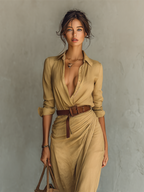 Alvea™ Vestido largo casual