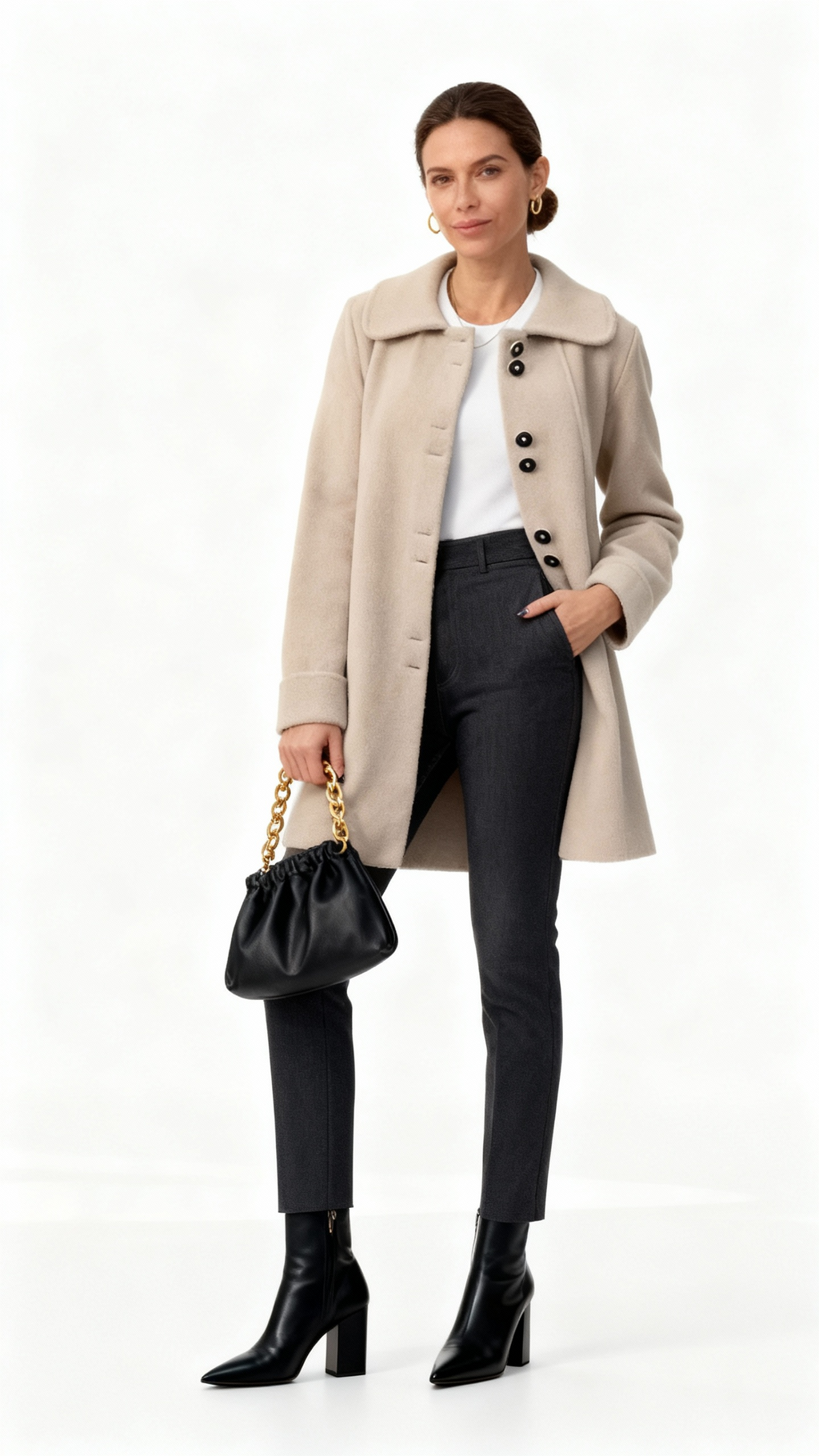 Alvea™ Abrigo casual elegante