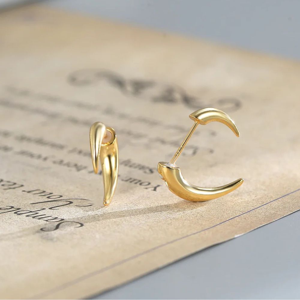 PENDIENTES DE CUERNO (PAR) 