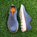 Zapatos Transpirables Ultracomfort: Azul-blanco