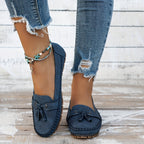 Bella - Mocasines clásicos con detalle de borlas