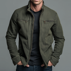 FÉLIX | CHAQUETA VINTAGE DE ALGODÓN CON CREMALLERA