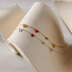 Collar de Charms Espaciales en Oro 18K