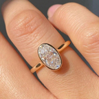 ANILLO DE ÓPALO DE ORO 
