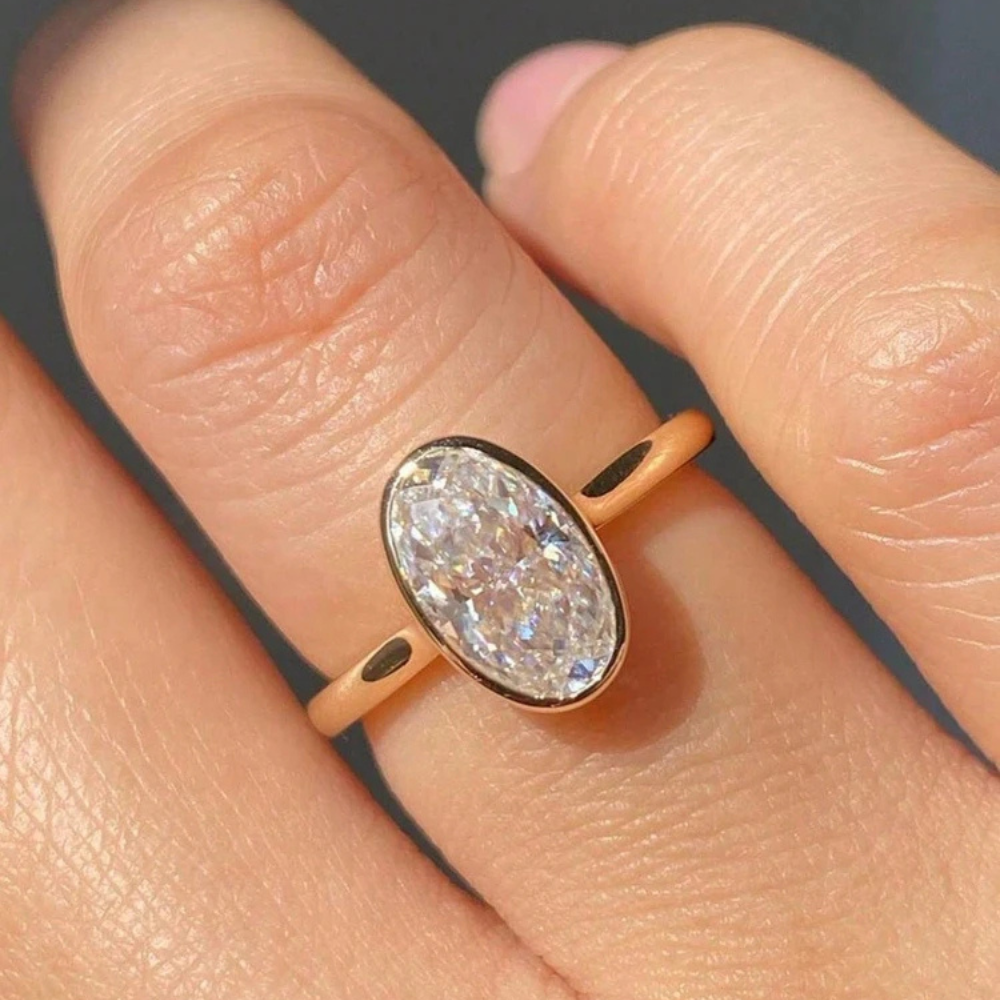 Alvea™ Anillo de oro con ópalo