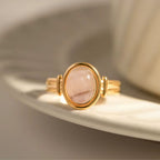 ANILLO DE PIEDRA NATURAL (AJUSTABLE) 