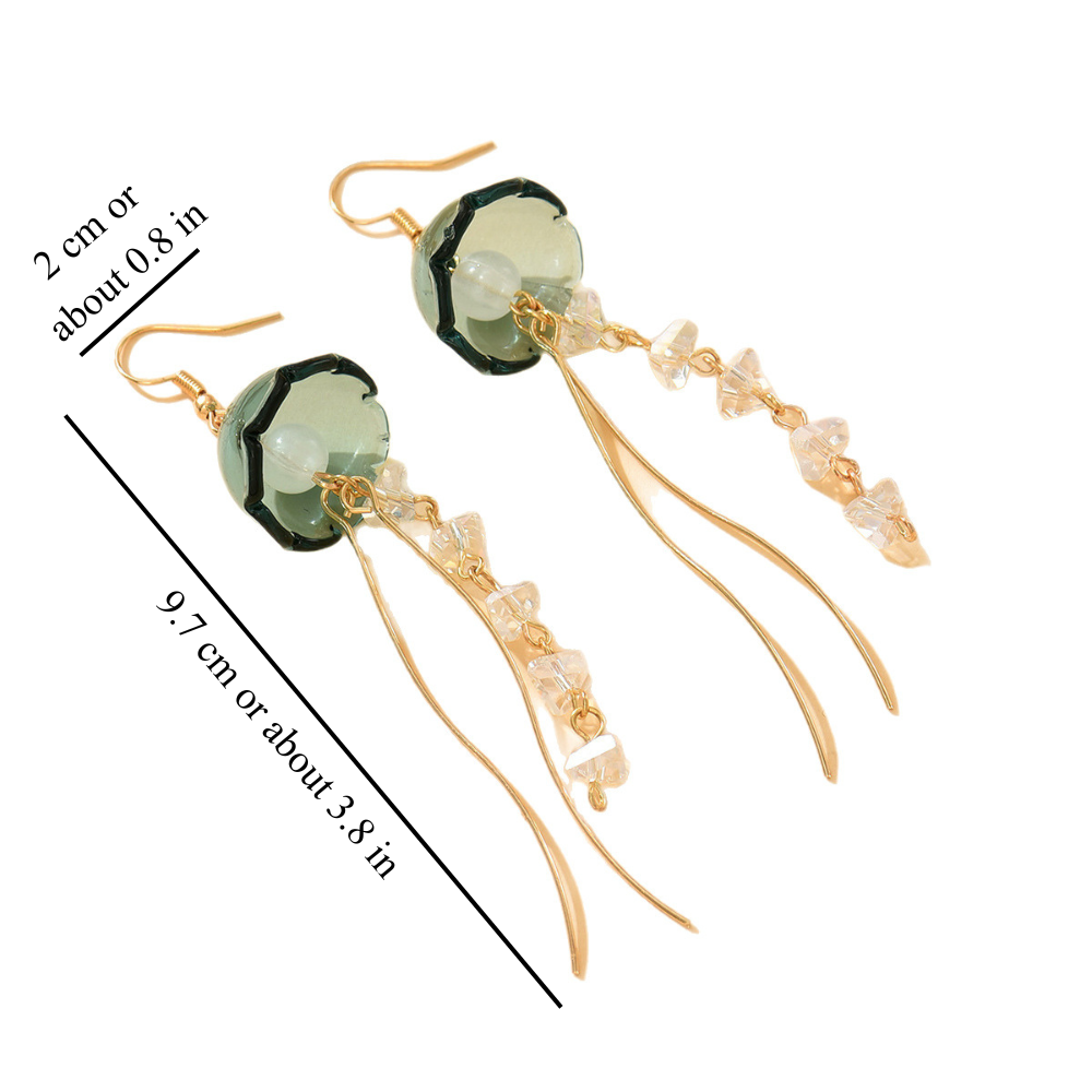 PENDIENTES COLGANTES DE MEDUSA (PAR) 
