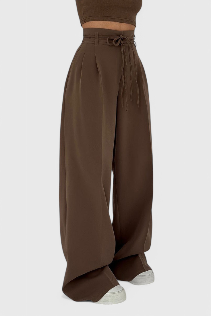 Alvea™ Sophie Pantalones de pierna ancha con cordones