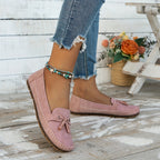 Bella - Mocasines clásicos con detalle de borlas