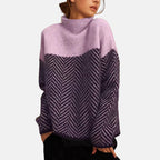 Alvea™ Suéter de cuello alto de algodón