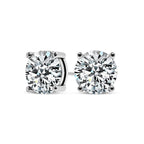 Alvea™ Elegantes Pendientes Tera de Oro Blanco