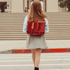 Alvea™ Knoten Bolsa Retro Twist en Azul-Rosa