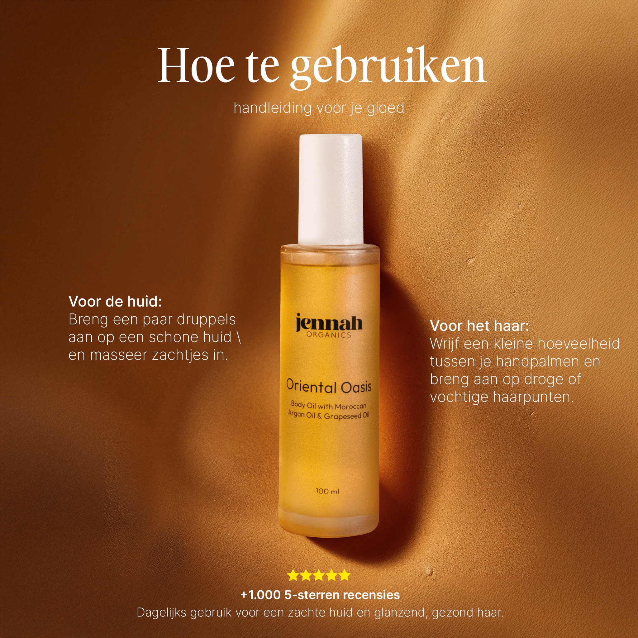 Oriental Oasis - Verzorging voor huid & haar met argan en druivenpit