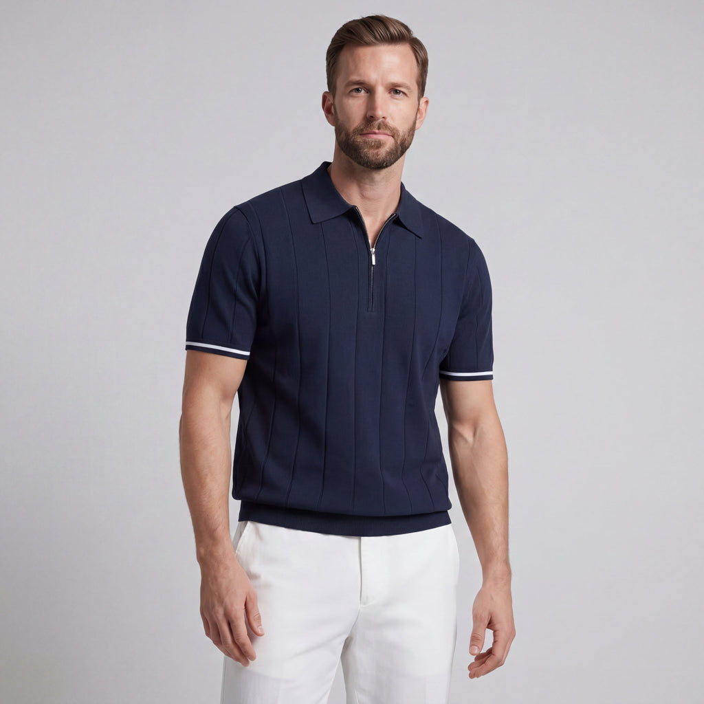 SERGIO | POLO CON CREMALLERA