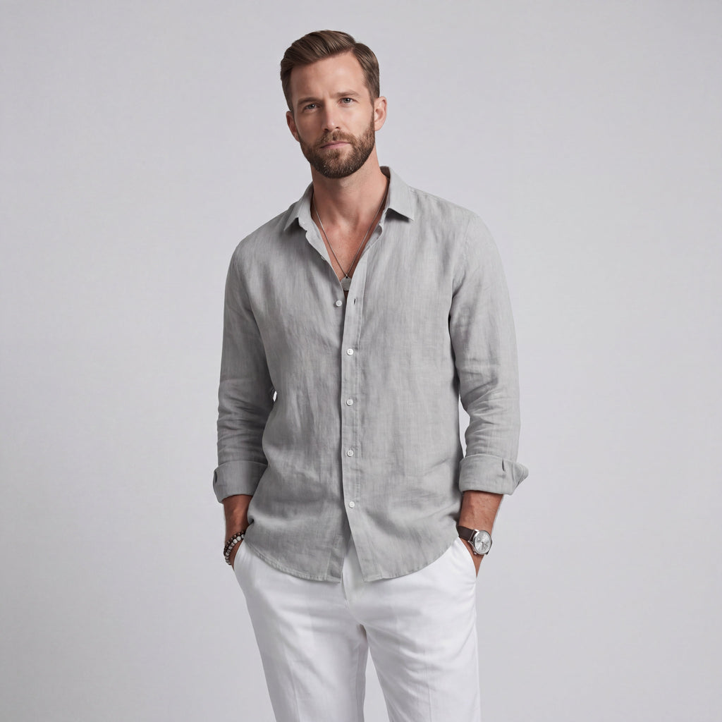CHRISTOFER | CAMISA VERANIEGA DE CORTE HOLGADO