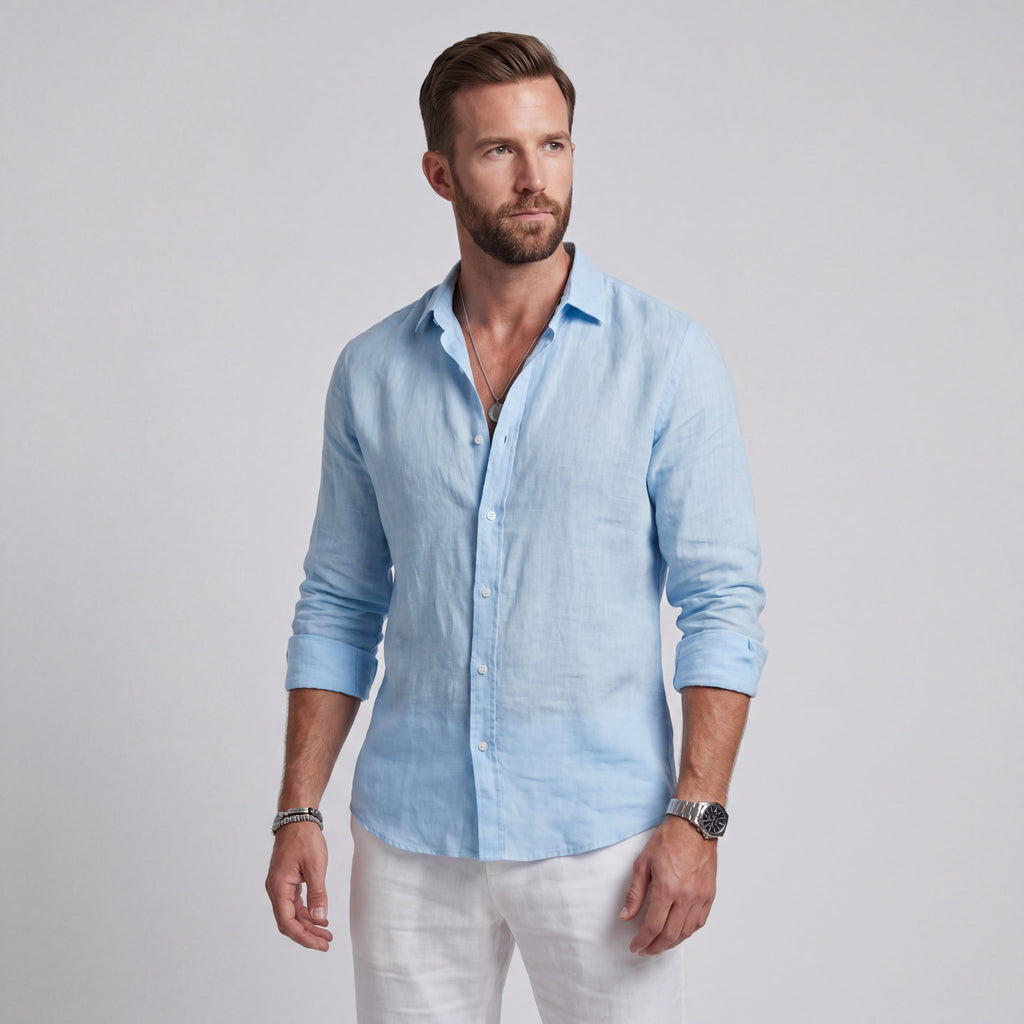 CHRISTOFER | CAMISA VERANIEGA DE CORTE HOLGADO