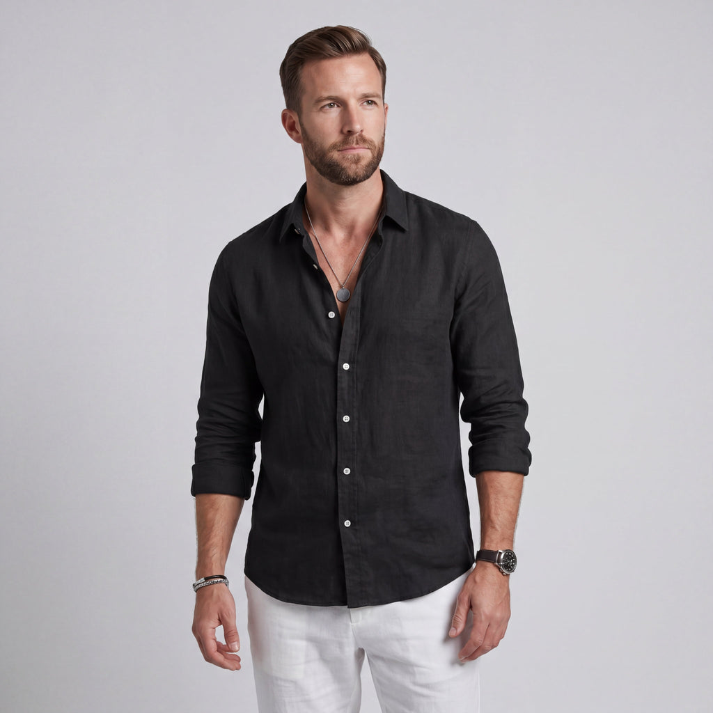 CHRISTOFER | CAMISA VERANIEGA DE CORTE HOLGADO