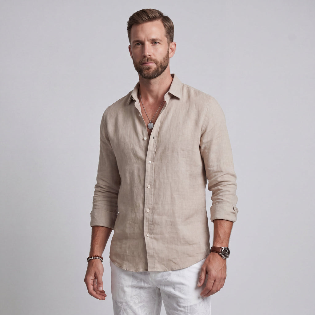 CHRISTOFER | CAMISA VERANIEGA DE CORTE HOLGADO