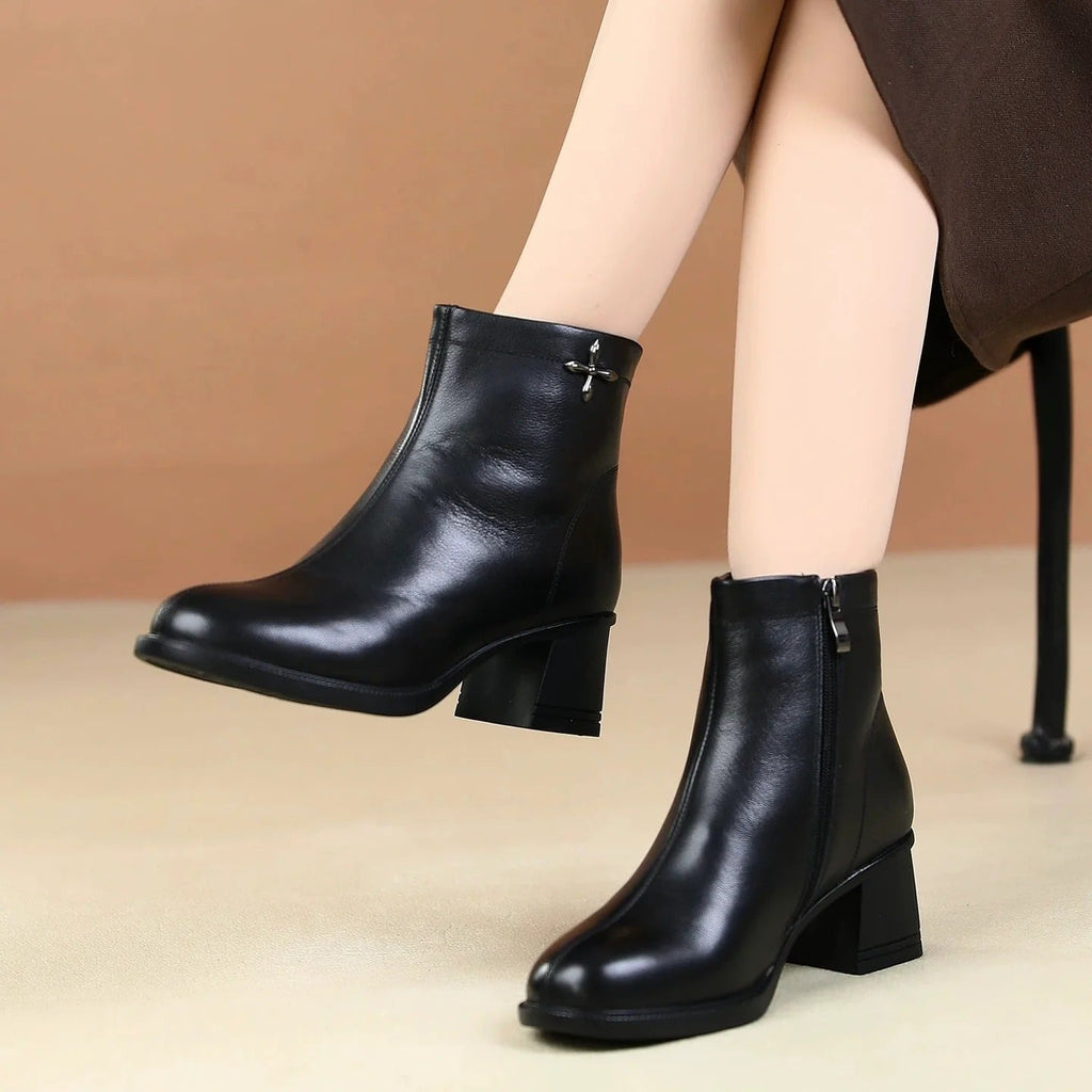 Alvea™ Botas Ortopédicas de Piel⏐Edición Premium