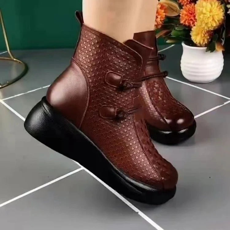 Alvea™ Botas Ortopédicas de Cuero