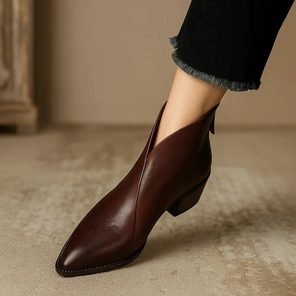 Alvea™ Botines Ortopédicos de Piel⏐Edición Premium