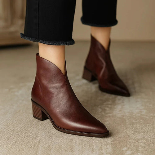 Alvea™ Botines Ortopédicos de Piel⏐Edición Premium