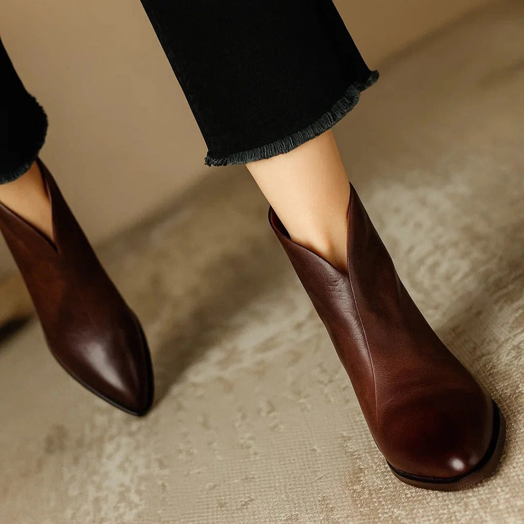 Alvea™ Botines Ortopédicos de Piel⏐Edición Premium