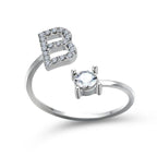 Alvea™ Cofre Rosa Eterna con Anillo con Inicial