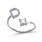 Alvea™ Cofre Rosa Eterna con Anillo con Inicial